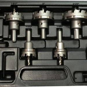 Electricians Carbide Tipped Hole Cutter Set, 3/16" Depth of Cut, DMS04-8208