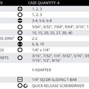 39pc Bit & Hand Driver Set
