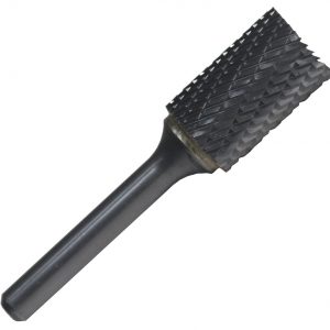 SB9 1" X 1" Cylindrical End Cut Carbide Burr 1/4 Shank, DULSB9