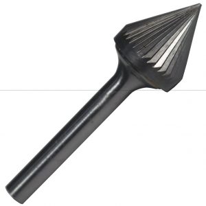 SJ5 1/2" X 7/16" 60 Carbide Burr 1/4" Shank, DULSJ5
