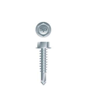 14 Hex Washer Head 14 x 1, Zinc
