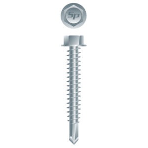 10 Hex Washer Head 10-16 x 1-1/2, Zinc