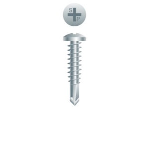 10 Pan Head 10-16 x 1-1/2, PH, Zinc