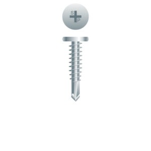 10 Pancake Head 10-16 x 1-1/2, PH, Zinc